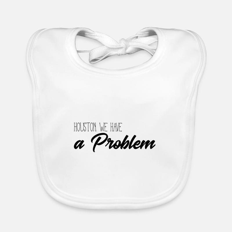 Huston we have a problem Baby Bio-Lätzchen