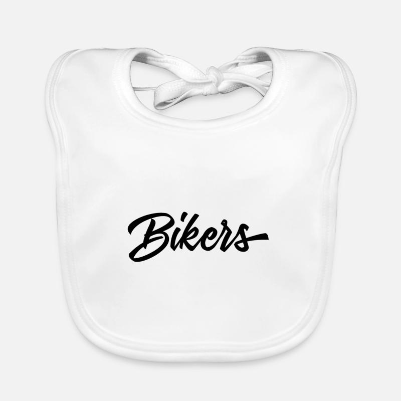 Motards Bavoir bio Bébé