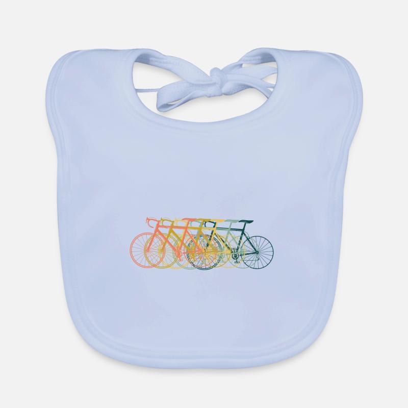 Cyclisme Rétro Bavoir bio Bébé