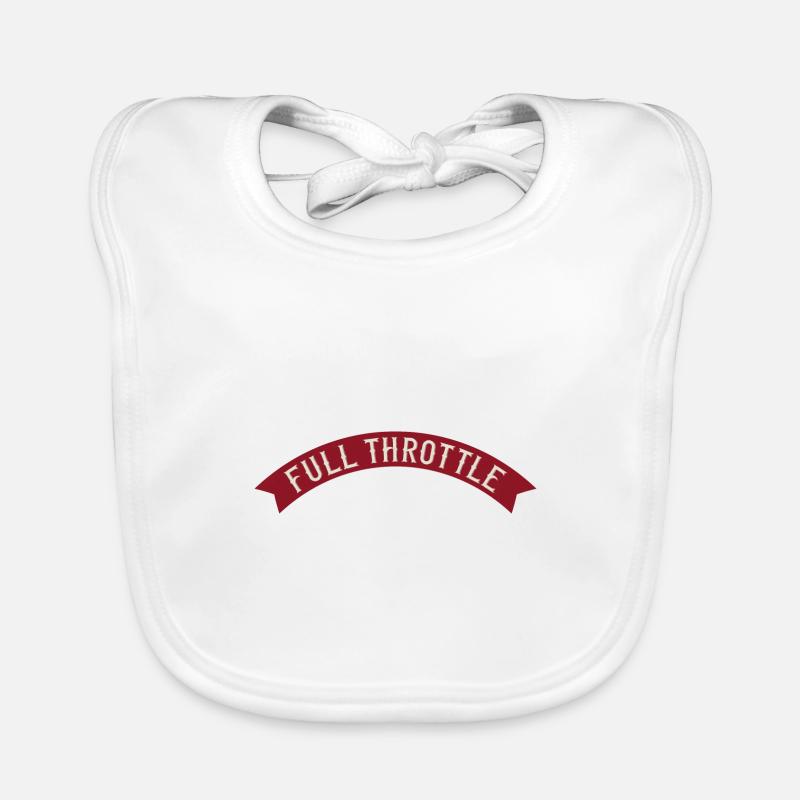 Full Throttle Organic Baby Bibs
