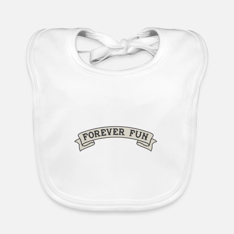 Forever Fun Banner Baby Bio-Lätzchen