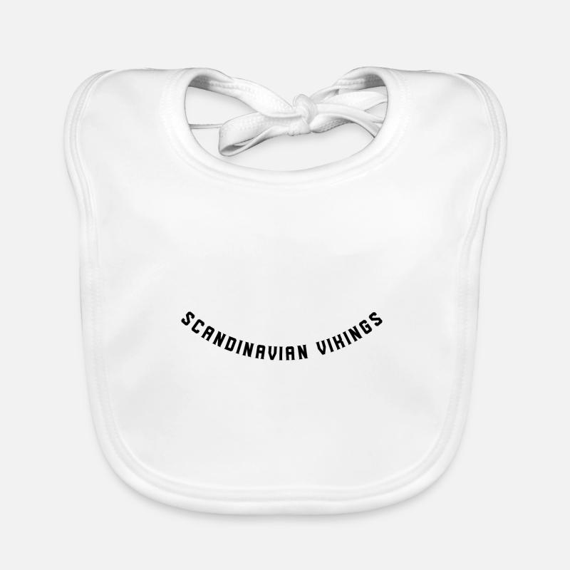 Scandinavian Vikings Organic Baby Bibs