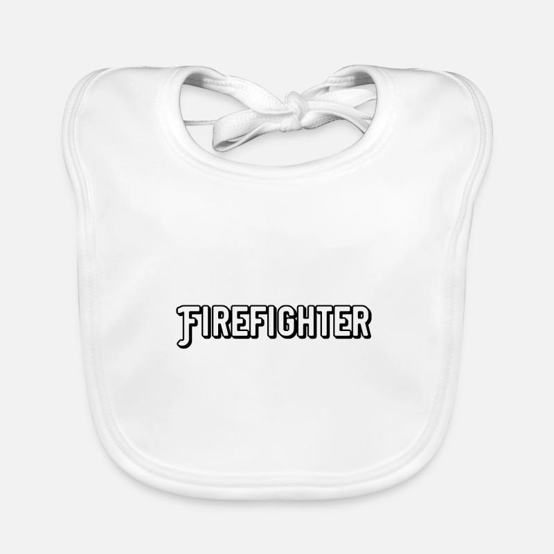 Firefighter Organic Baby Bibs