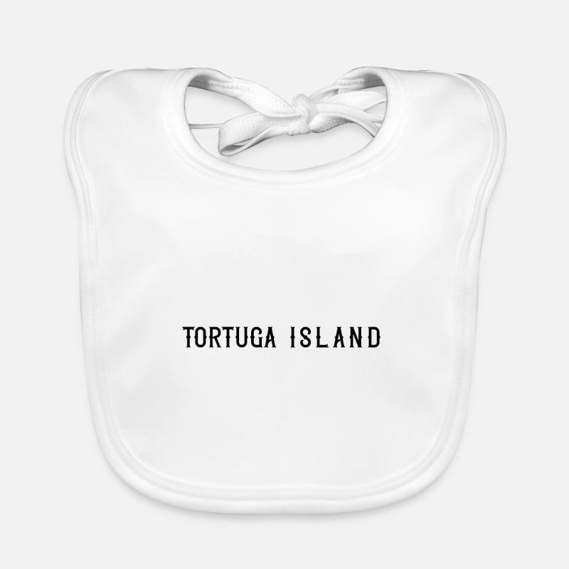 Île de Tortuga Bavoir bio Bébé