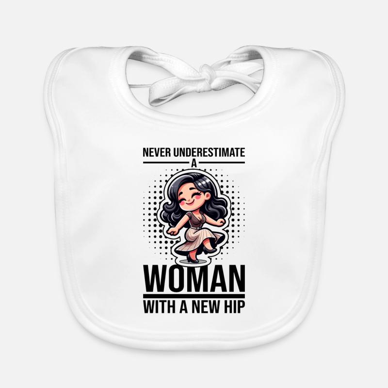 Hip Replacement Surgery Arthroplasty Organic Baby Bibs