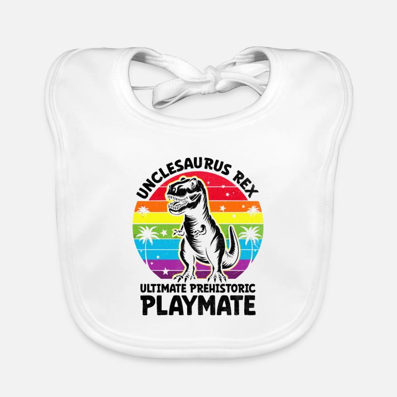 Unclesaurus Rex Ultimatives prähistorisches Playmate Dino Baby Bio-Lätzchen