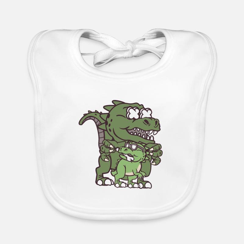 dinosaur Organic Baby Bibs