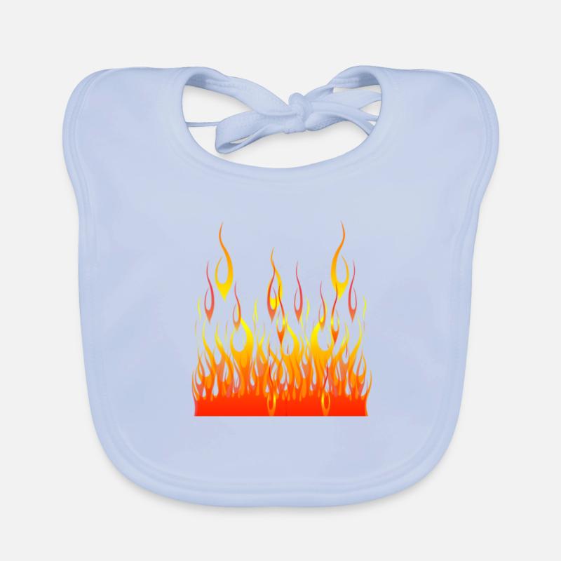 fire Organic Baby Bibs