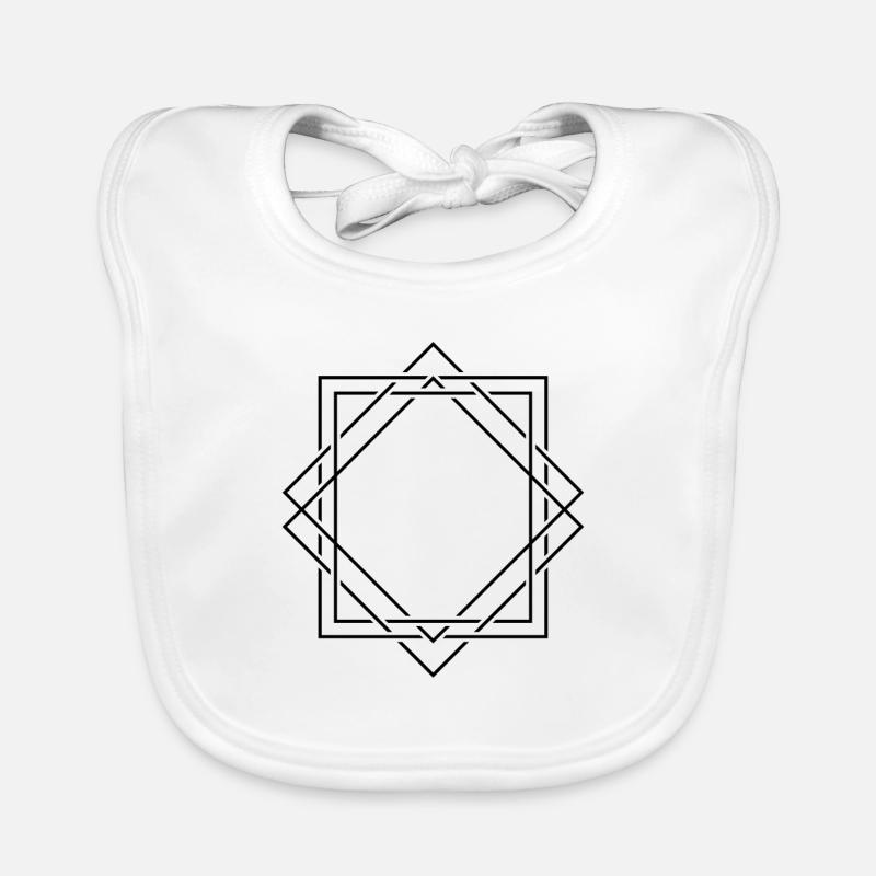Frame Retro Organic Baby Bibs