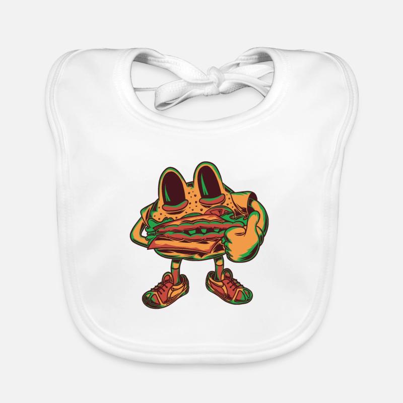 Sandwich Figur Baby Bio-Lätzchen