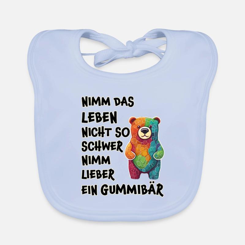 Nimm das Leben nicht so schwer, Gummibär Baby Bio-Lätzchen