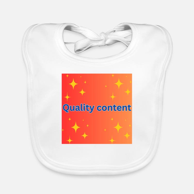 Quality content Organic Baby Bibs