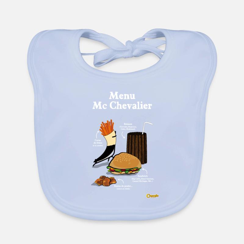 Mc Chevalier Bavoir bio Bébé