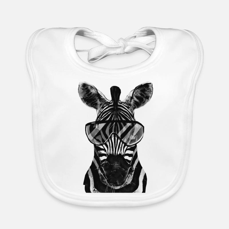 Zebra Baby Bio-Lätzchen