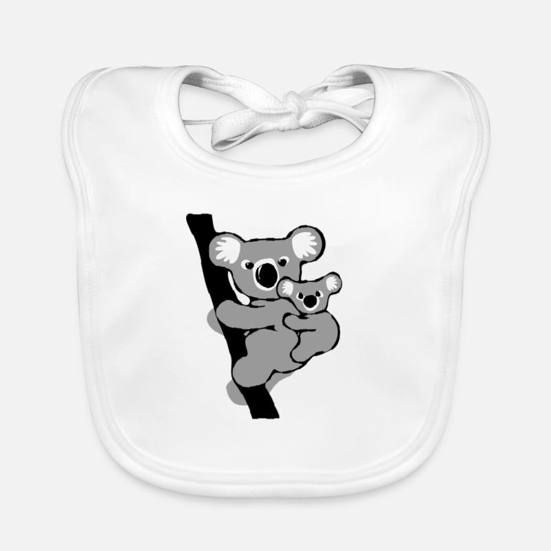 koala bear Organic Baby Bibs