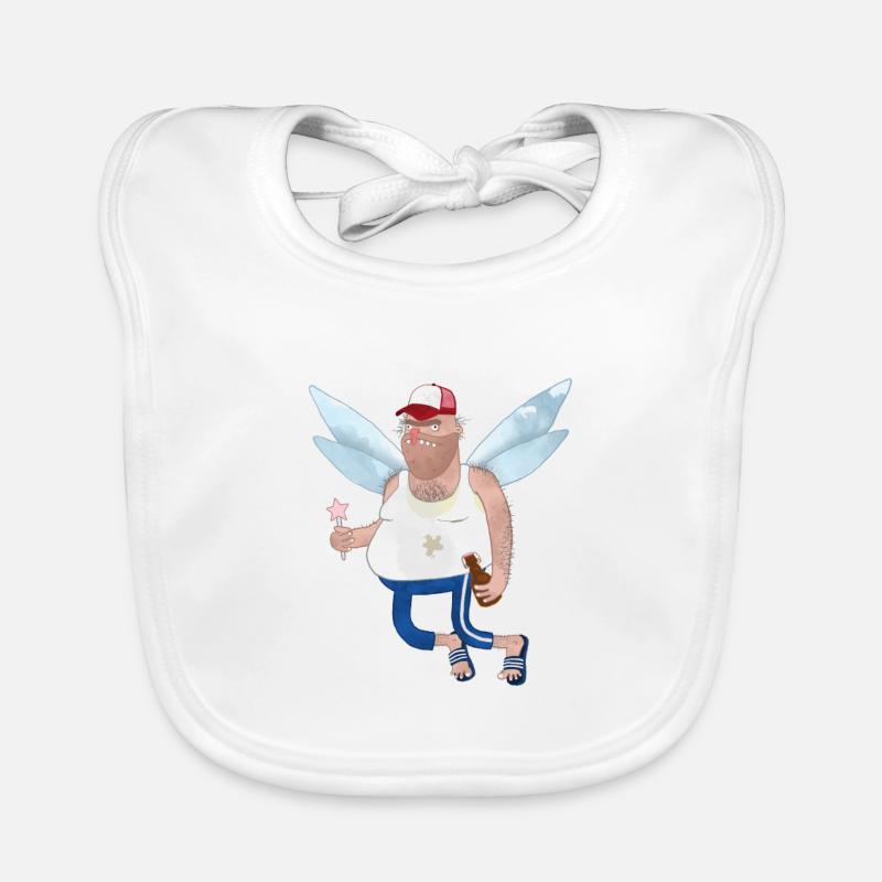 Fee-Mann Baby Bio-Lätzchen