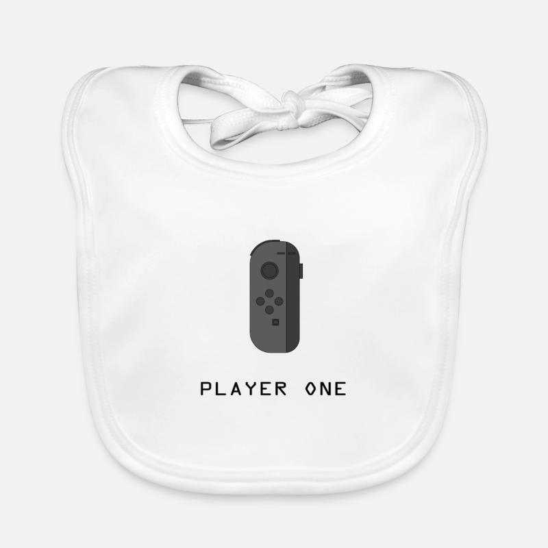 ¿Ready Player One? Bavoir bio Bébé