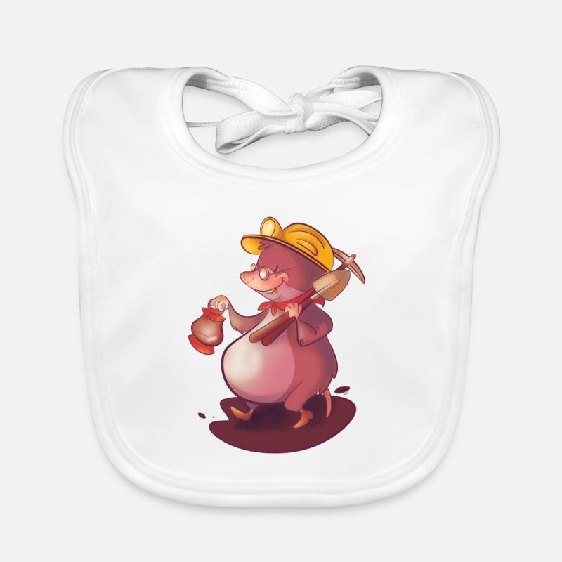 Mole underground Organic Baby Bibs
