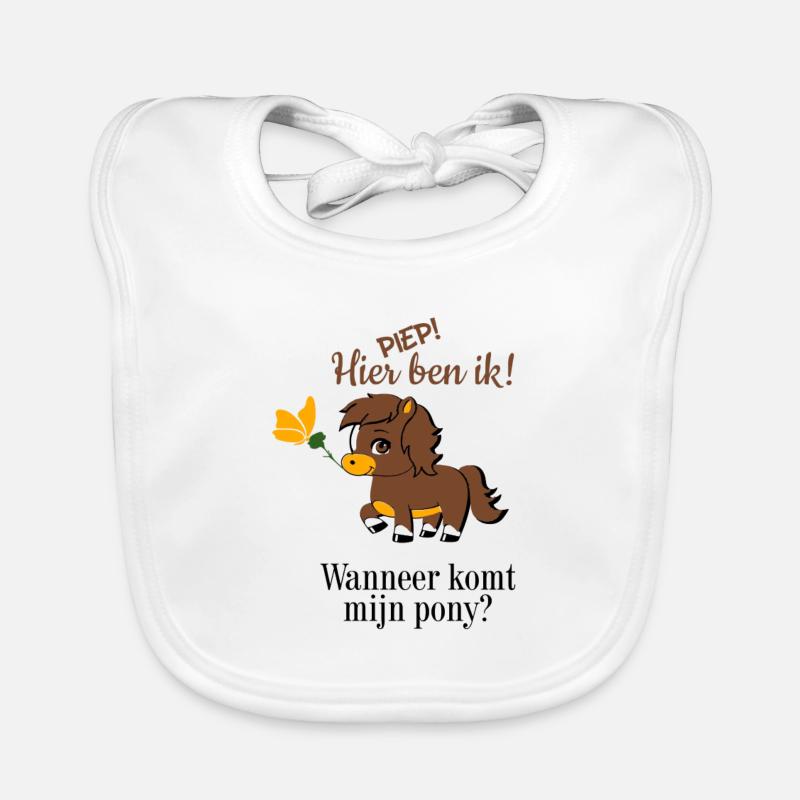 Beep hier bin ich Baby Bio-Lätzchen