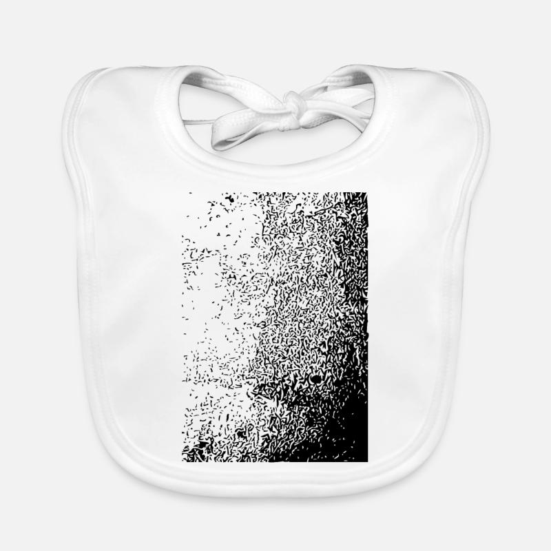 Abstraktes Design Baby Bio-Lätzchen
