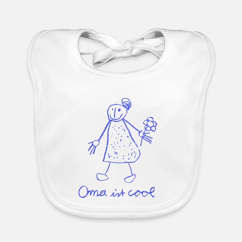 Grand-mère est cool Bavoir bio Bébé