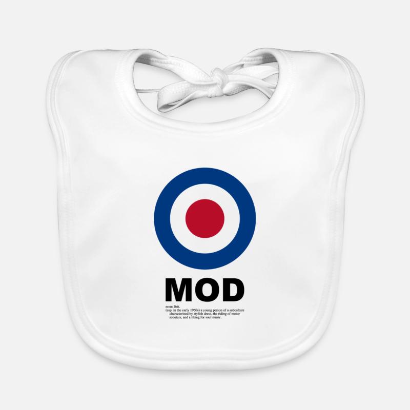 Mod Target Organic Baby Bibs