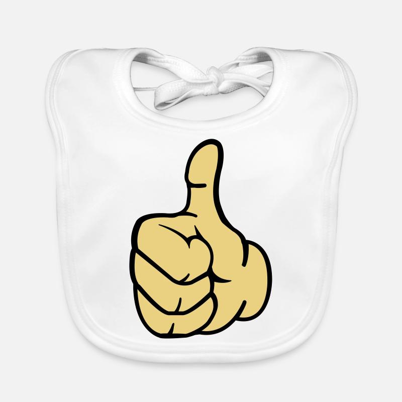 like_hand2 Baby Bio-Lätzchen