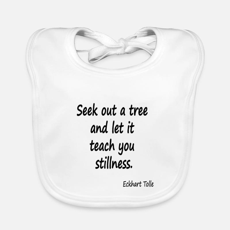 Tree for Stillness Organic Baby Bibs