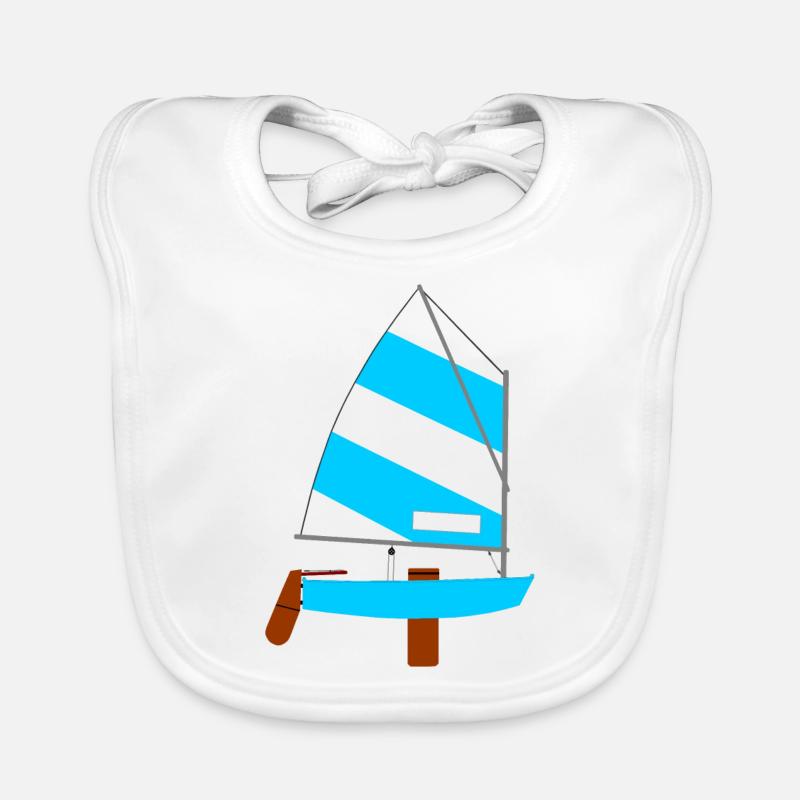 Sailing ship Organic Baby Bibs