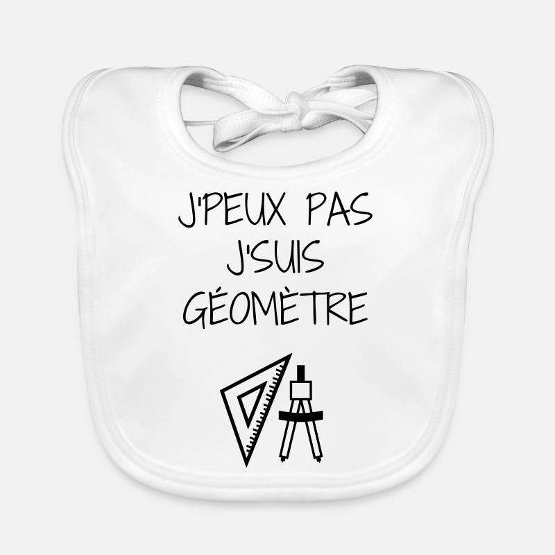 Surveyor / Vermesser / Géomètre / Topographer Organic Baby Bibs