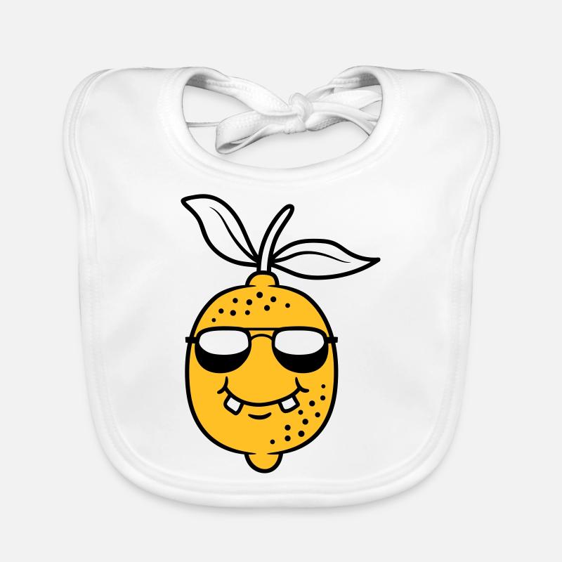 Conception fraîche de citron Bavoir bio Bébé