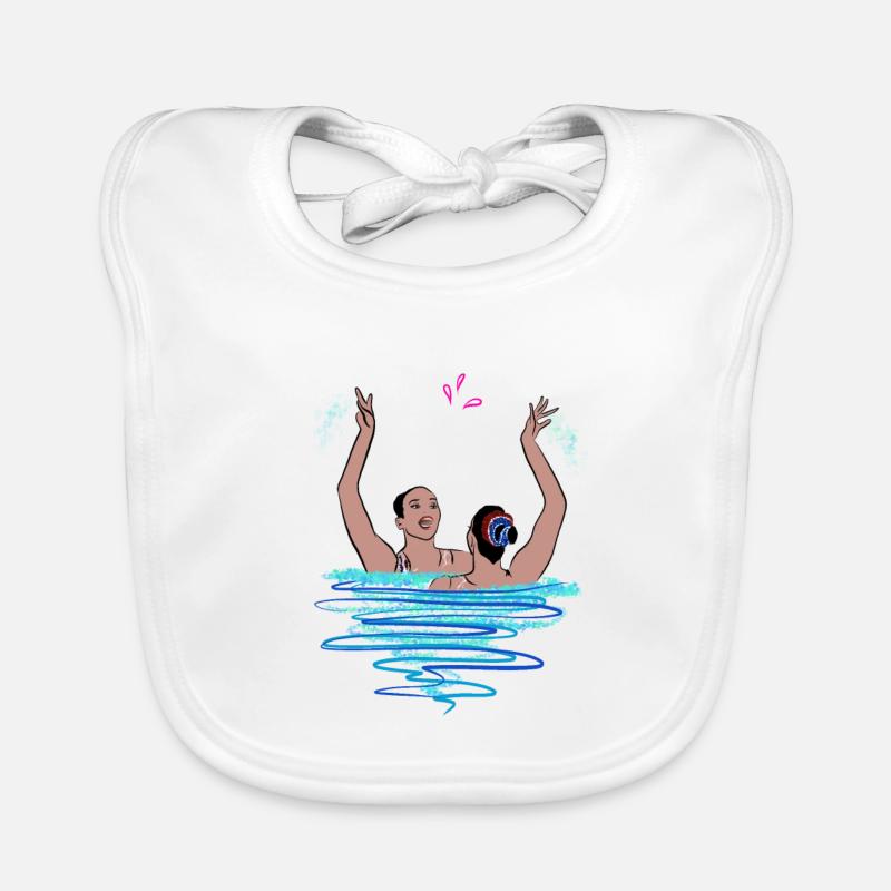 Synchro Duet Organic Baby Bibs
