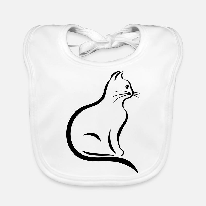 Katze Baby Bio-Lätzchen