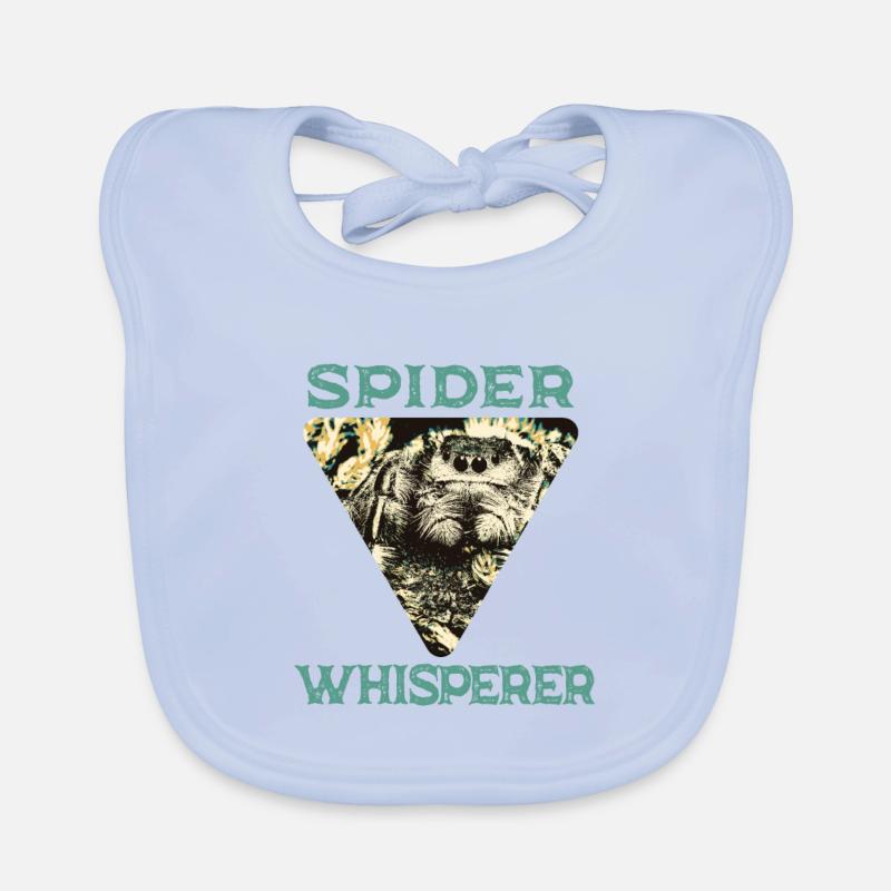 Spider Whisperer Baby Bio-Lätzchen