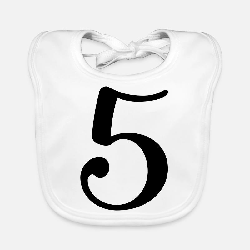 5 Organic Baby Bibs