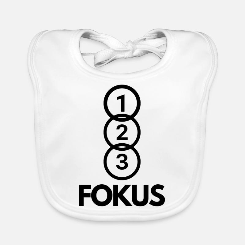 123 Focus Organic Baby Bibs