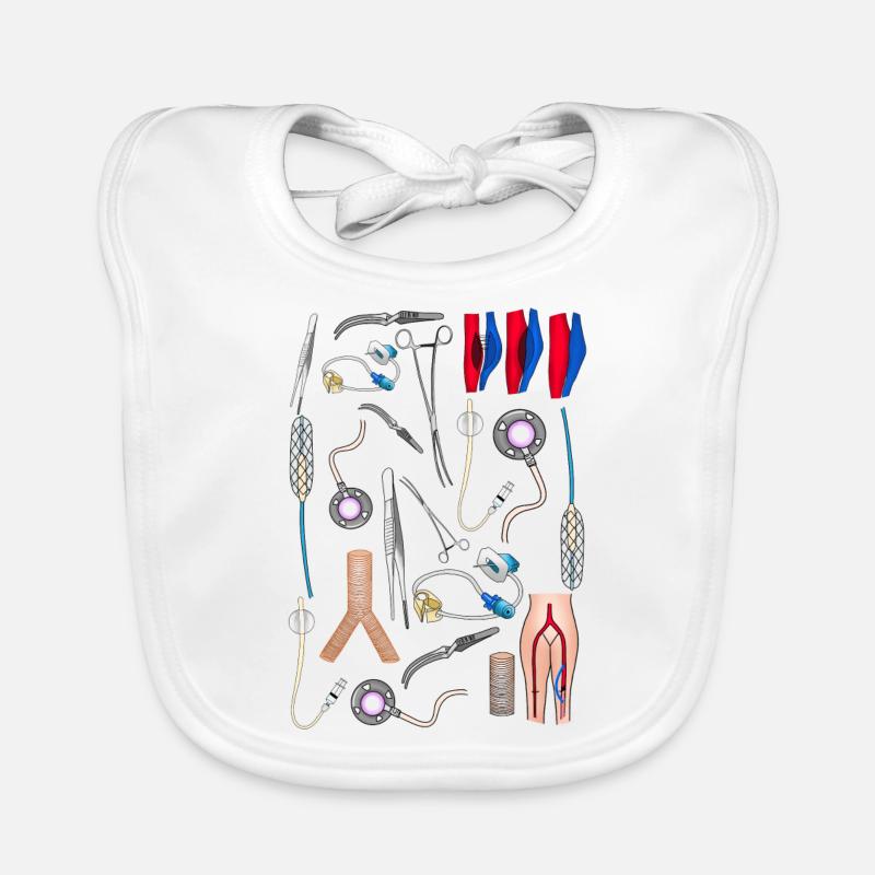 Vascular surgery Organic Baby Bibs