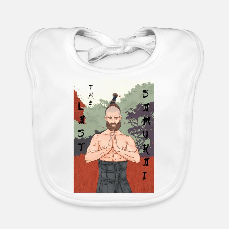 THE LAST SAMURAI Organic Baby Bibs