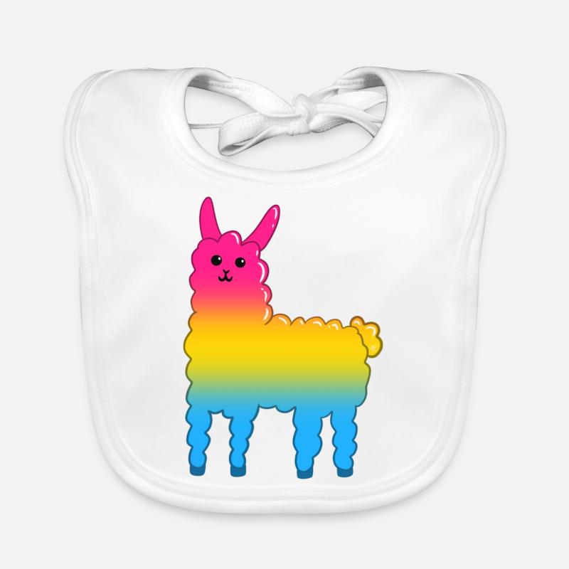 Llama Pan Organic Baby Bibs