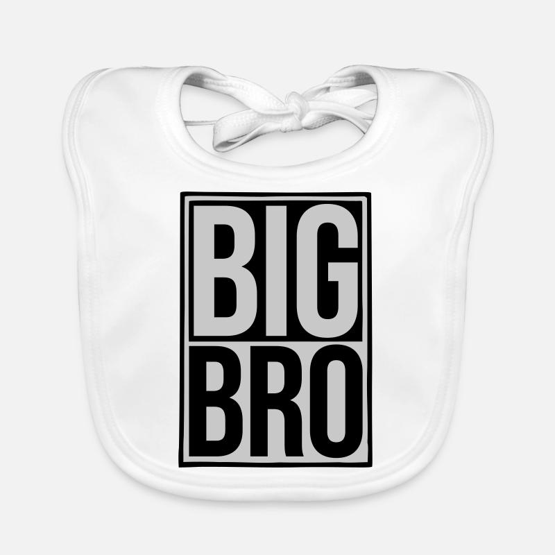 Shield Big Bro Logo Bavoir bio Bébé