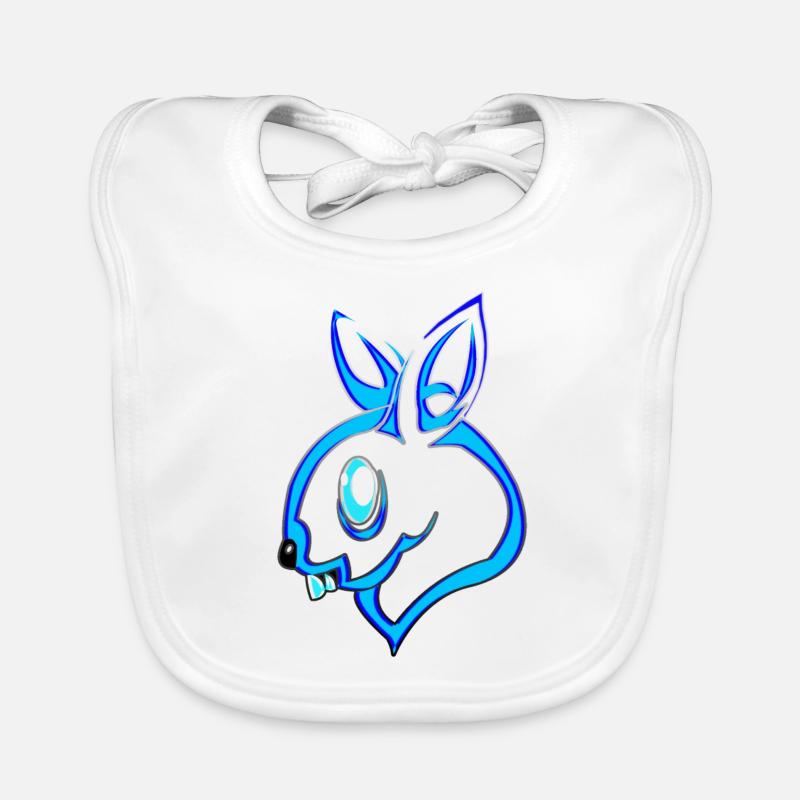 Kelinci Biru Online Organic Baby Bibs