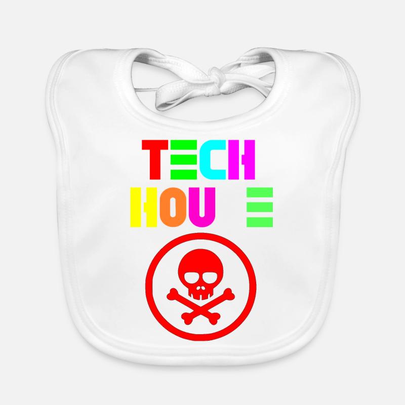 Tech house Organic Baby Bibs