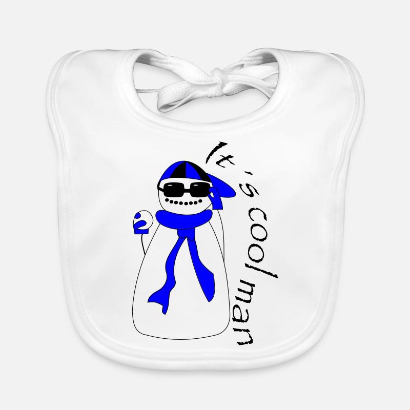 C’est cool man Bavoir bio Bébé