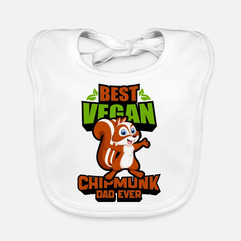 Chipmunk Organic Baby Bibs