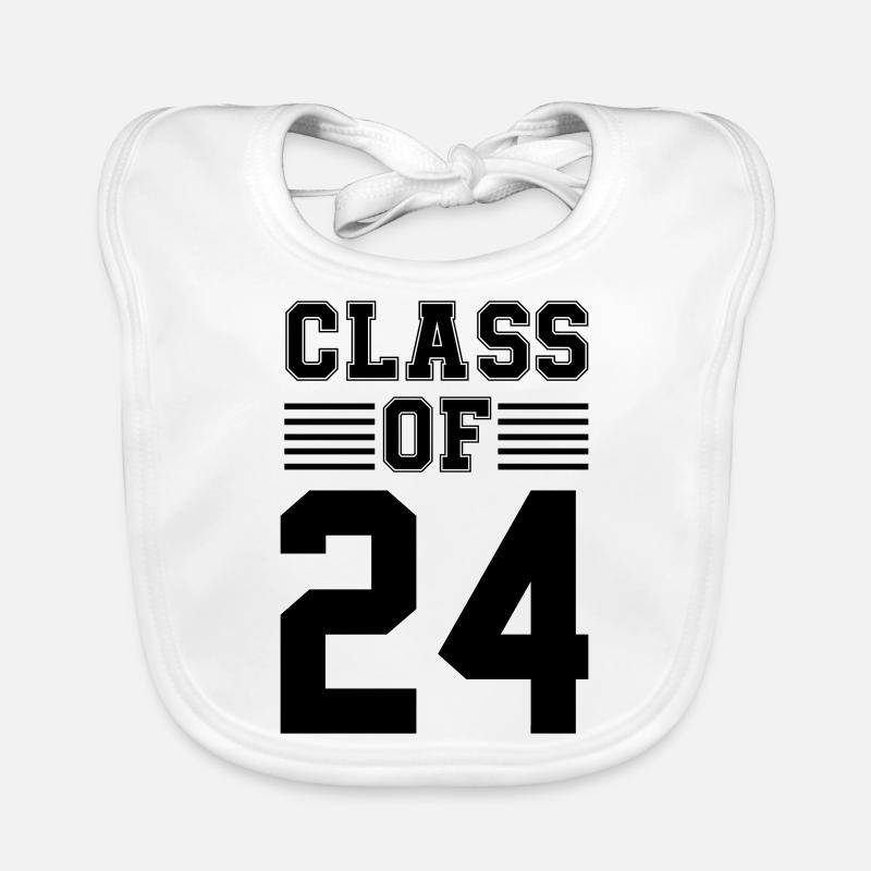 Classe de 24 Bavoir bio Bébé