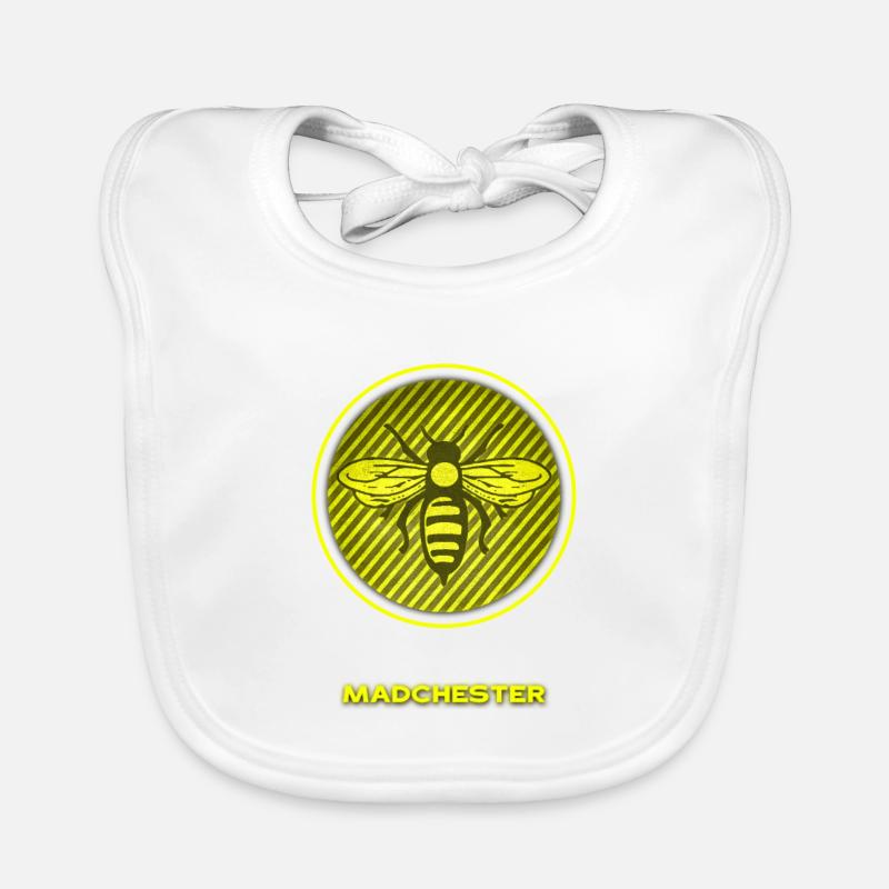 MADCHESTER BEE Bavoir bio Bébé