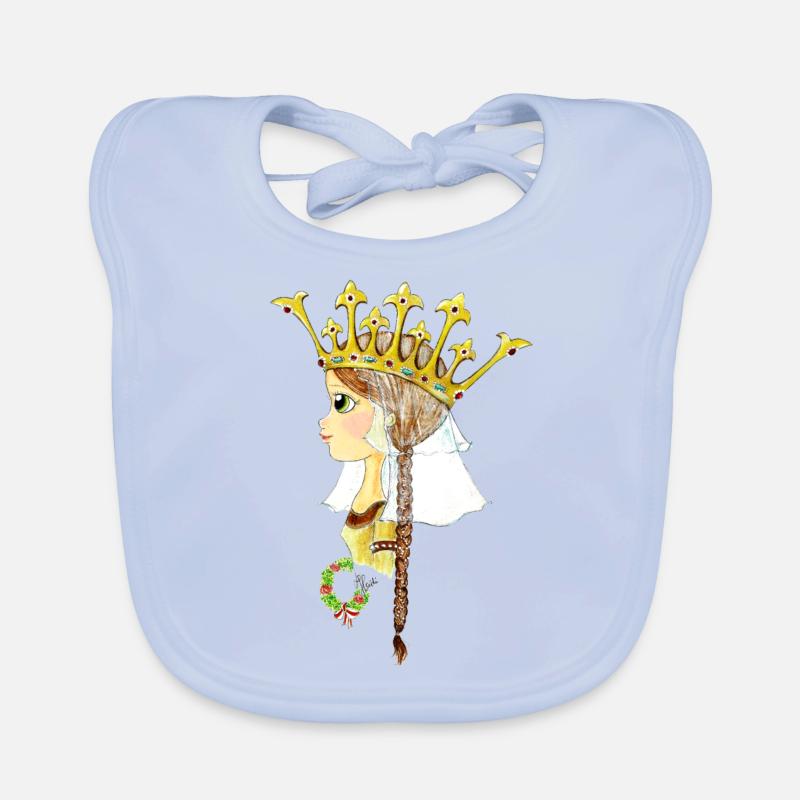 Princesse Hedwige Bavoir bio Bébé