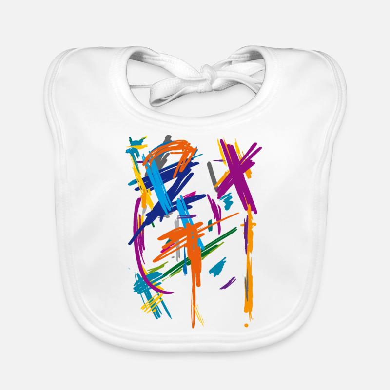 Kunst Baby Bio-Lätzchen