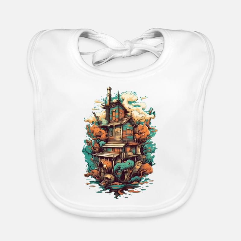 Maison du Soleil Couchant Bavoir bio Bébé
