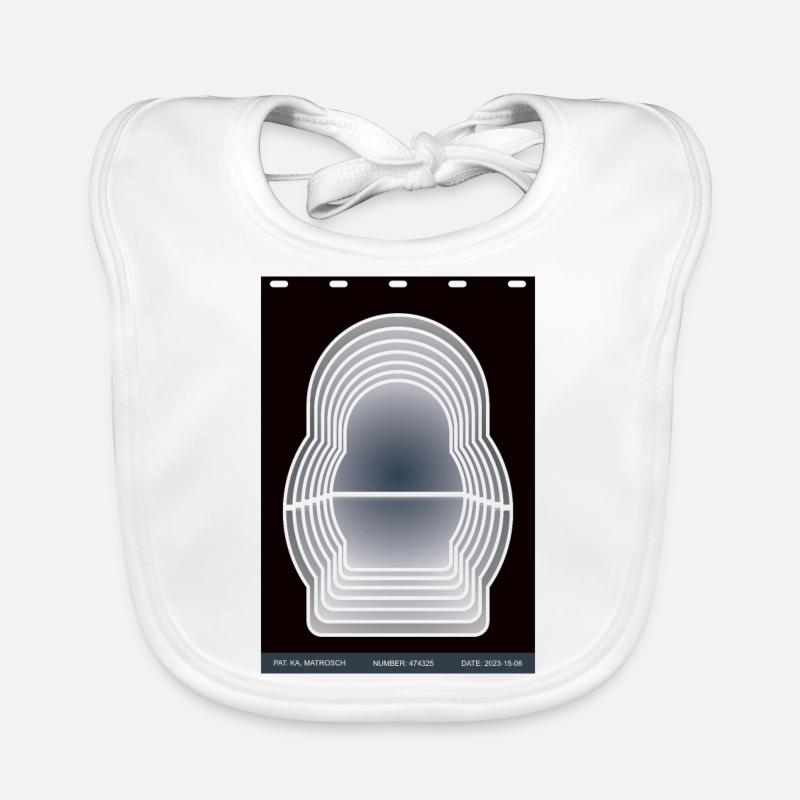 Matroschka X-Ray Baby Bio-Lätzchen